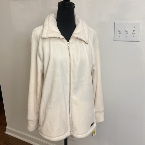 NWT Calvin Klein Performance Full Zip Fleece Jacket- Sz. Large - Picture 8 of 10